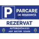 Parcare de Resedinta Rezervata Autorizatie Nr ADP