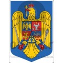 Stema Romania - Autocolant
