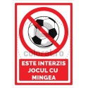 Este Interzis Jocul cu Mingea