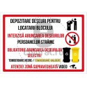 Informare Interzicere Utilizare Locatari Straini Selectiv Pubela Video