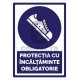 Protectie Cu Incaltaminte Obligatorie