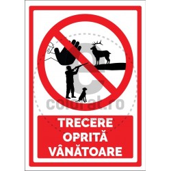 Trecere Oprita Vanatoare
