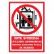 Este Interzisa Utilizarea Ascensorului pentru Evacuare in Caz de Incendiu