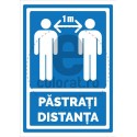 Pastrati Distanta 1 M