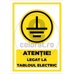 Atentie Legat La Tabloul Electric