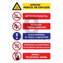 Set Reguli Alimentare Statie Carburant