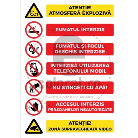 Set 7 Reguli Alimentare Statie Carburant