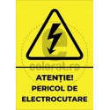Atentie Pericol de Electrocutare