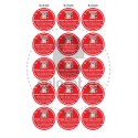 Atinge Doar Ce Cumperi - Set 15 Bucati (5 cm x 5 cm / buc.)