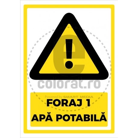 Foraj 1 Apa Potabila