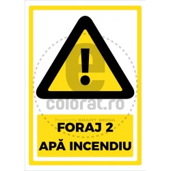 Foraj 2 Apa Incendiu