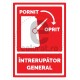 Intrerupator General Pornit Oprit