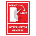 Intrerupator General Pornit Oprit