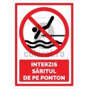 Interzis Saritul De Pe Ponton