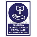 Folosirea Dezinfectantului pentru Maini este Obligatorie V2