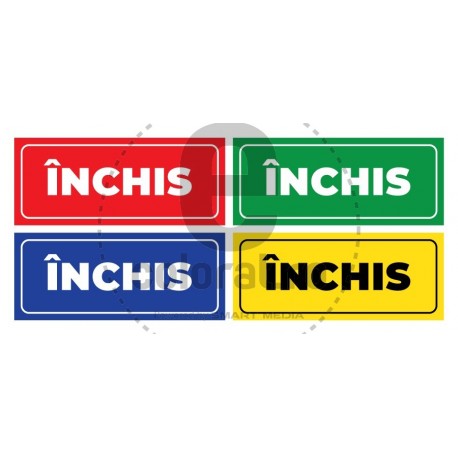 Inchis - Semn Usa
