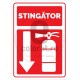 Stingator Sageata Orientare In Jos