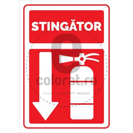Stingator Sageata Orientare In Jos
