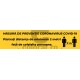Banda Masura Preventie Coronavirus 2M v819 Floor Graphics