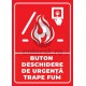 Buton Deschidere De Urgenta Trape Fum