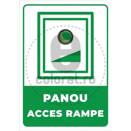 Panou Acces Rampe