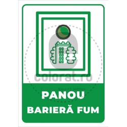 Panou Bariera Fum