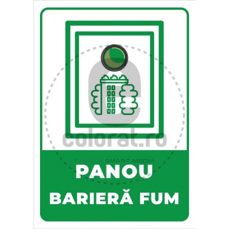 Panou Bariera Fum