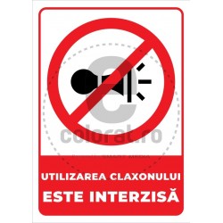 Utilizarea Claxonului Este Interzisa