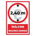 Inaltime Maxima Admisa 2.40 m v383