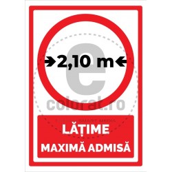 Latime Maxima Admisa