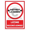 Latime Maxima Admisa - La cerere
