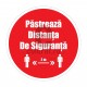 Pastreaza Distanta De Siguranta 2 m v865 Floor Graphics