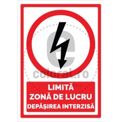 Limita Zona de Lucru Depasirea Interzisa