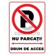 Nu Parcati Drum De Acces