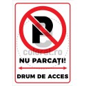 Nu Parcati Drum De Acces
