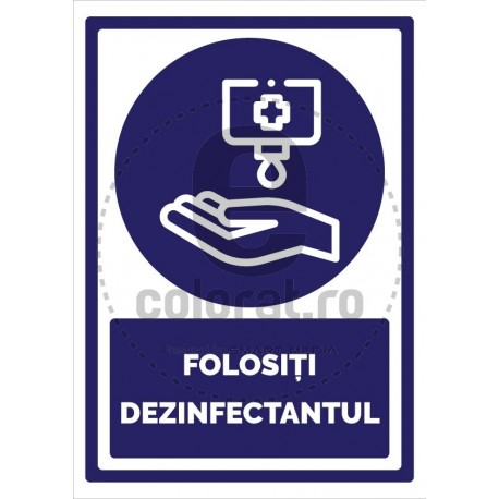 Folositi Dezinfectantul V3