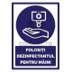 Folositi Dezinfectantul pentru Maini V4