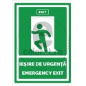 Iesire de Urgenta Emergency Exit Bilingv