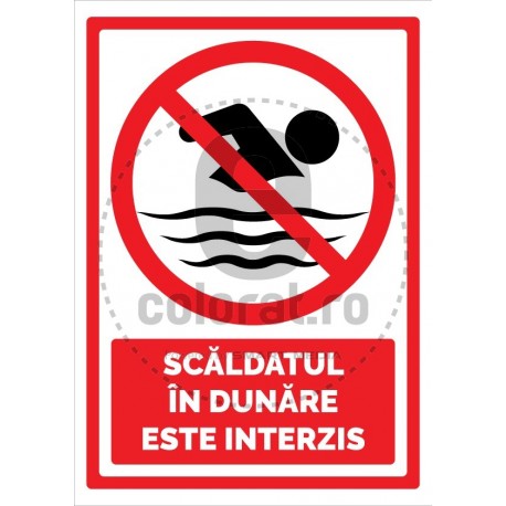 Scăldatul în Dunăre Este Interzis