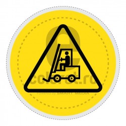 Stivuitor v933 Floor Graphics