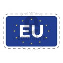 Sticker Indicativ Auto D Tara Uniunea Europeana UE EU