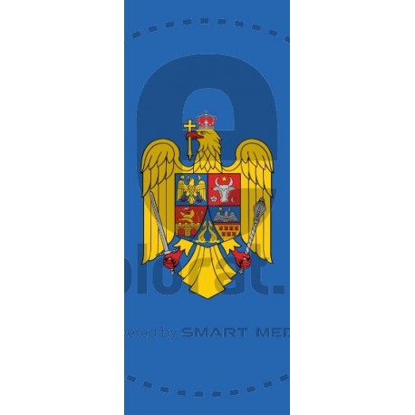 Stema Romania Autocolant Sticker Numar Auto