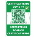 Acces Permis Doar Cu Certificat Verde ec957