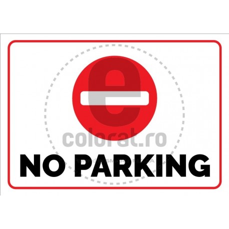 No Parking L v1181