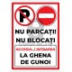 Nu Parcati Nu Blocati Accesul Intrarea La Ghena de Gunoi v1182
