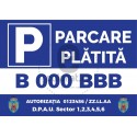 Parcare Platita Nr Auto Autorizatie Nr DPAU Sector