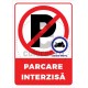 Parcare Interzisa Acces Moto v1188