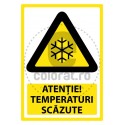 Atentie Temperaturi Scazute