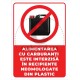 Alimentarea cu Carburanti Este Interzisa in Recipiente Neomologate din Plastic v1195