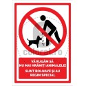 Va Rugam Sa Nu Mai Hraniti Animalele Sunt Bolnave Au Regim Special v1196